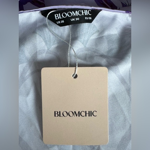 BloomChic Purple Floral Maxi Dress - Picture 6 of 6